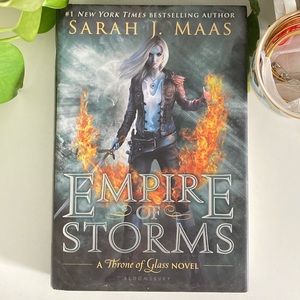 Empire of Storms Hardcover by Sarah J Maas